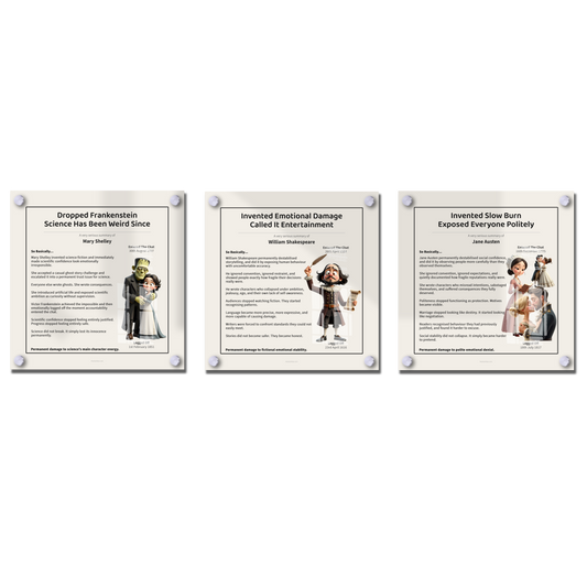 Writers Bundle | Three Literary Minds. One Set