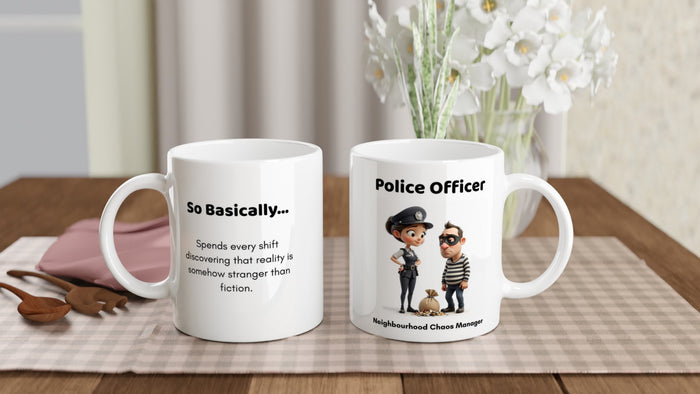 11oz Mug - Police Officer (Female)