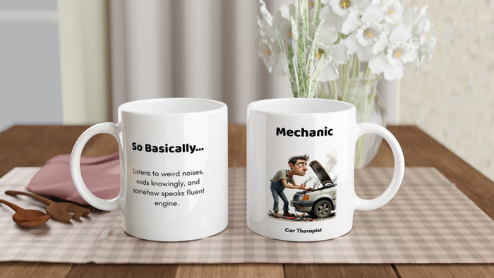 11oz Mug - Mechanic (Male)