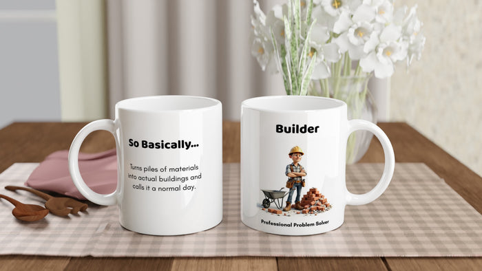 11oz Mug - Builder (Male)