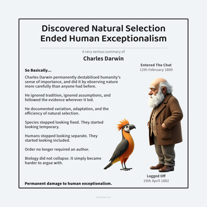 Charles Darwin | Looked At Birds, Changed Everything