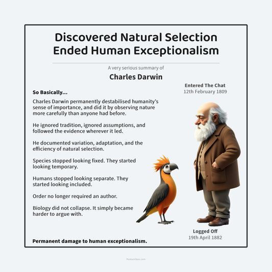 Charles Darwin | Looked At Birds, Changed Everything