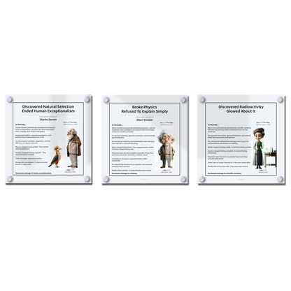 Scientists Bundle | Three Revolutionary Minds. One Set.