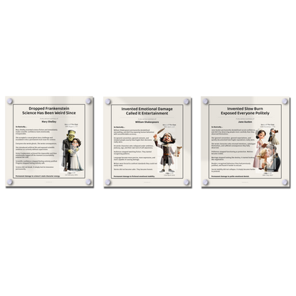 Writers Bundle | Three Literary Minds. One Set