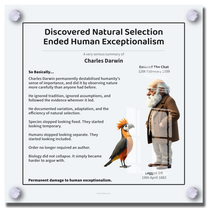 Charles Darwin | Looked At Birds, Changed Everything