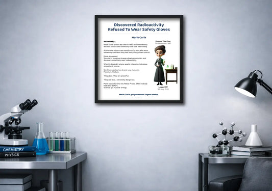 framed poster