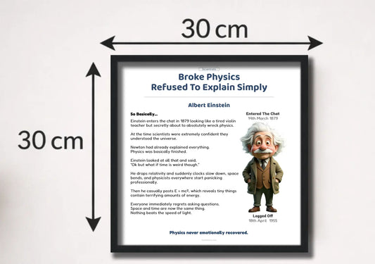 Scientists Bundle | 3 x Framed Posters | (30cm x 30cm)