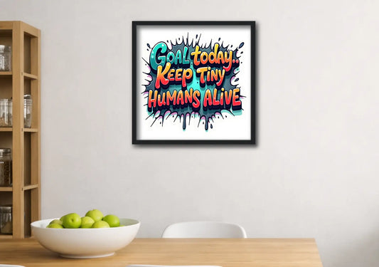framed poster