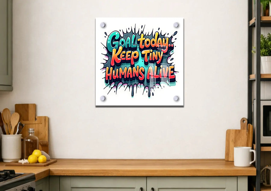 Goal Today | Acrylic Plaque | (30cm x 30cm)