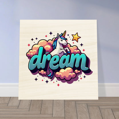 "Dream" Wood Print