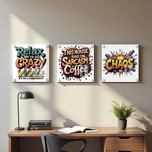 Chaos Bundle | Three Unstable Truths. One Completely Accurate Diagnosis.